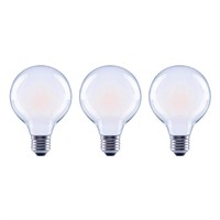 EcoSmart 40W G25 Globe LED Edison Bulb 3-Pack