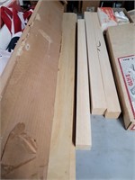 Balsa wood items