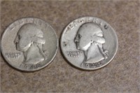 Lot of Two Washington Quarters