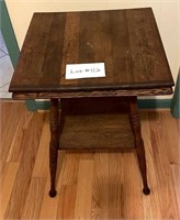 Antique 2 Tier Side Table
