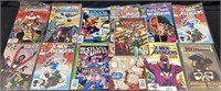 ASSORTED D.C. & MARVEL COMIC BOOKS, SILVER