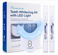 AsaVea Smile Teeth Whitening Kit with LED Light