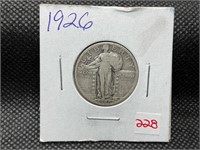 1926 STANDING LIBERTY QUARTER