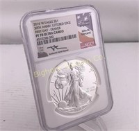 2016-W Silver Eagle NGC PF70 Ultra Cameo