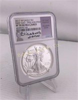 2017-W Silver Eagle NGC PF70 Ultra Cameo