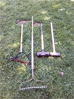 Sledge hammers, yard tools
