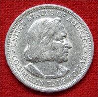 1893 Columbian Expo Silver Commem Half Dollar