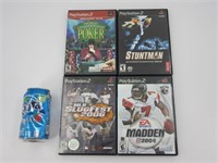 4 jeux pour PS2 dont Stuntman