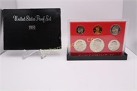 1981 US Proof Coin Set: 6 Coins in lot