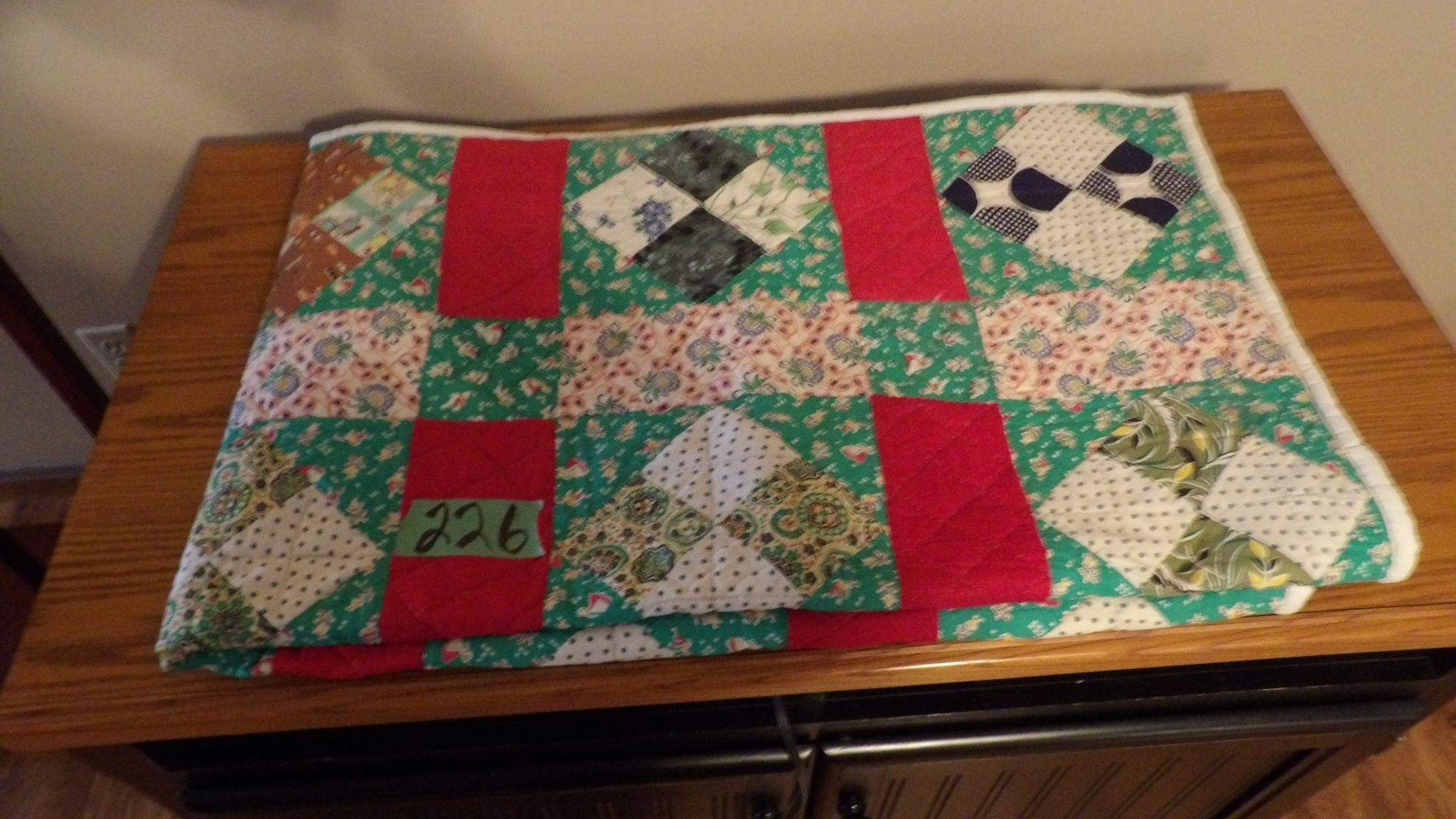 Quilt 75" X 62"