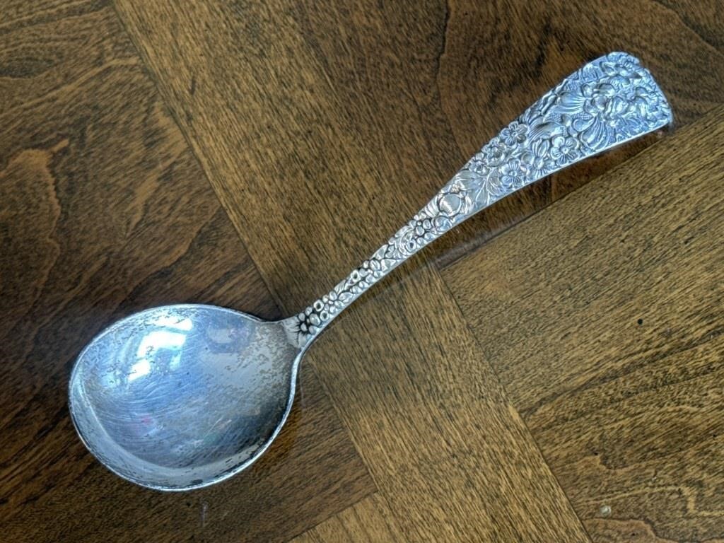 Stieff Sterling Silver Repousse Ladle