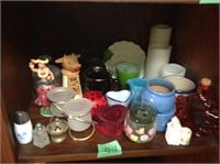 Misc knickknacks and candles