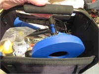 snake misc caulking supplies in Craftsman bag