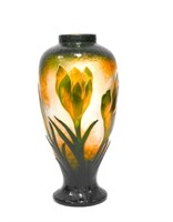 Martle Daum Nancy Art Glass Vase