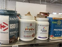 Box of Assorted Protein Powders: (2) Cardio