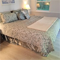 5 PIECE BEDROOM SET-CAL. KING BED COMPLETE