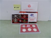 2003 US Mint Silver Proof Set (10pc) with