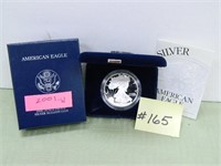 2001w American Eagle Silver Proof