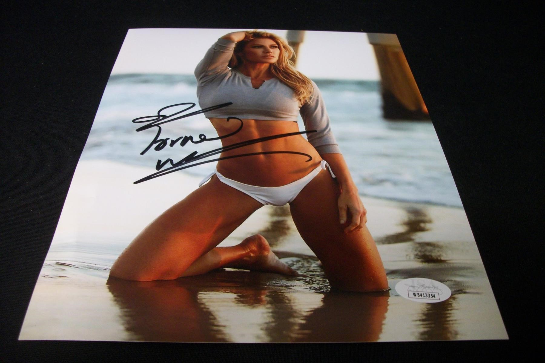 WWE TORRIE WILSON SIGNED 8X10 PHOTO JSA COA