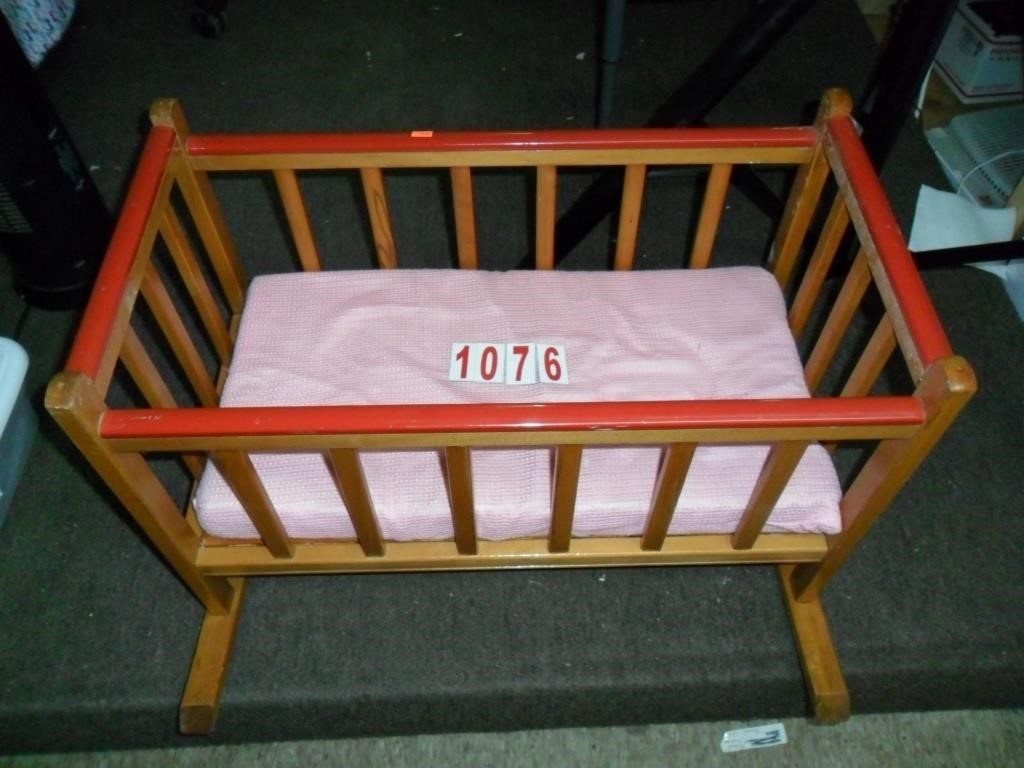 Wood Rocking Cradle