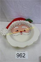 Vintage Ullman Santa Claus Serving Bowl