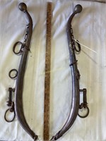 Set of Vintage horse hames