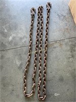 15’ chain. Hooks on both ends.