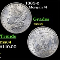 1885-o Morgan $1 Grades Choice Unc