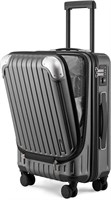 LEVEL8 Grace Carry On Luggage for Airplanes, 20 In