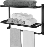 DELAM 3-Tier Bathroom Towel Rack Towel Shelf with