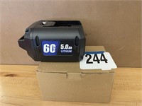 5.0AH REPLACEMENT BATTERY FOR 60V TORO