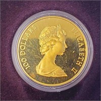 22K  $100 16.96G 1982 Canada  Coin