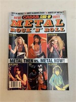 Vtg Metal Rock 'N' Roll Magazine