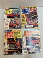 Vtg Super Chevy Magazines