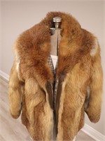 Fox Fur Coat Size Large