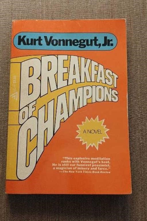1973 Kurt Vonnegut Jr. Breakfast of Champions