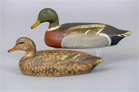 Frank Schmidt Pair of Miniature Mallard Duck