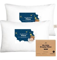 (17 x 13") 2-Pack Toddler Pillow - Soft Organic