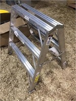 Werner aluminum step ladder
