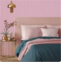 TORC Wood Wallpaper 20.8x32.8ft  Pink Stripe