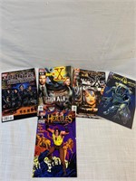 Lot of 5 Comic Books Space X-Files Hercules