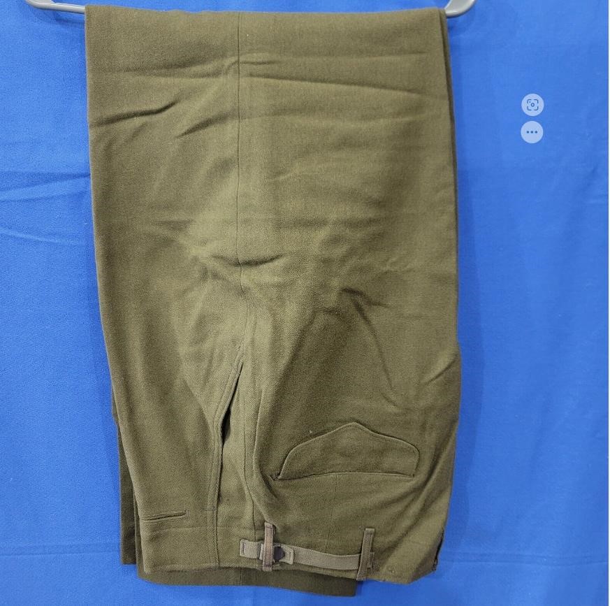 Trousers Mens Army Green