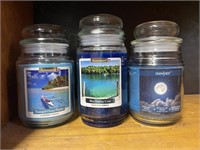 (3) *BRAND NEW* SCENTED CANDLES