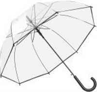 Clear Wedding Umbrella Automatic Open Rounded