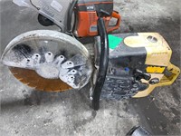 CONCRETE CUTTING SAW PULLS FREELY