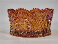 MOSSER CARNIVAL GLASS BOWL