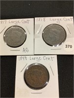 1817,18,49 Large Pennies
