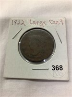 1822 Large Penny