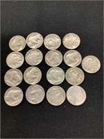 (17) Buffalo Nickels