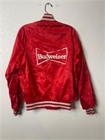 Vintage 1980s Budweiser Satin Jacket